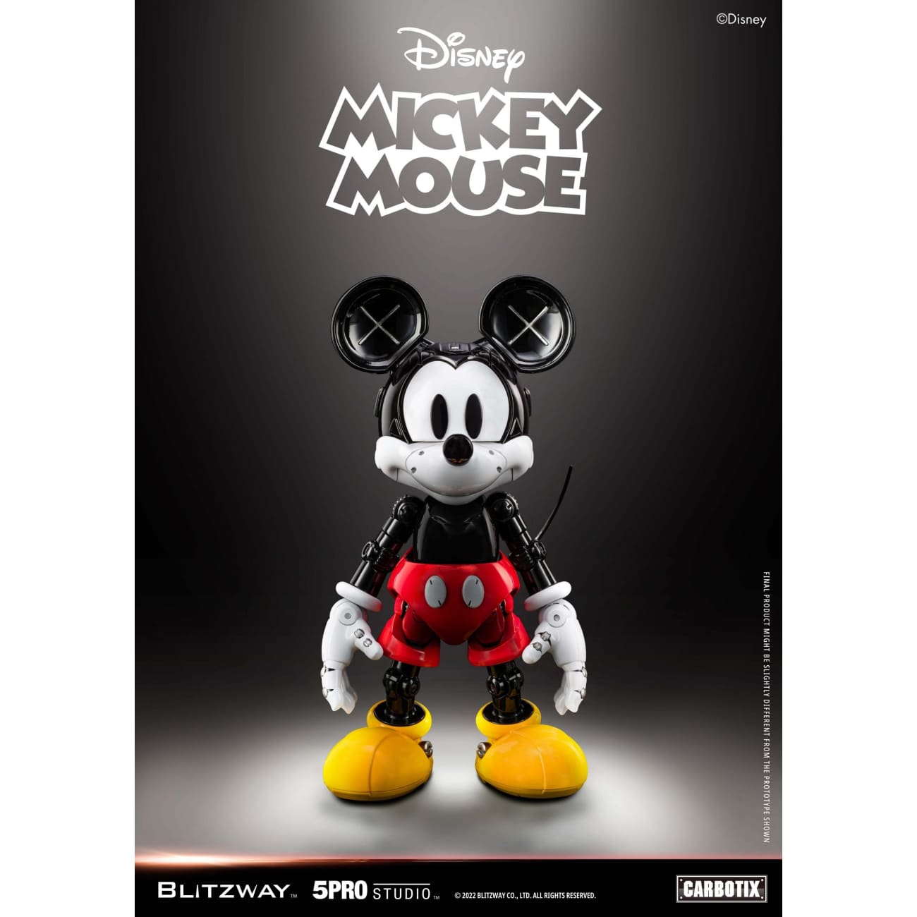 Blitzway X 5 Pro Studio X Carbotix - Mickey Mouse / Donald Duck / Stitch
