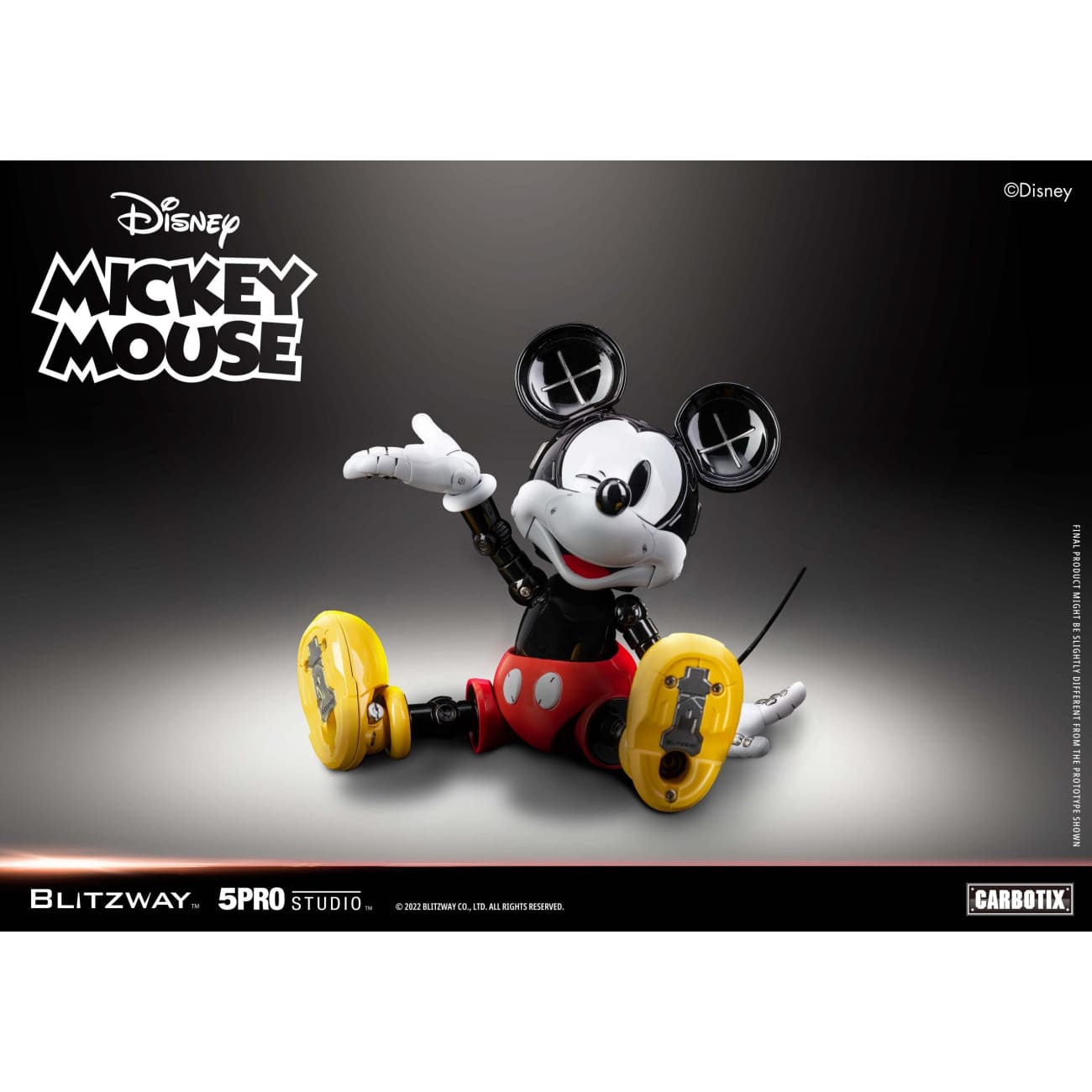 Blitzway X 5 Pro Studio X Carbotix - Mickey Mouse / Donald Duck / Stitch