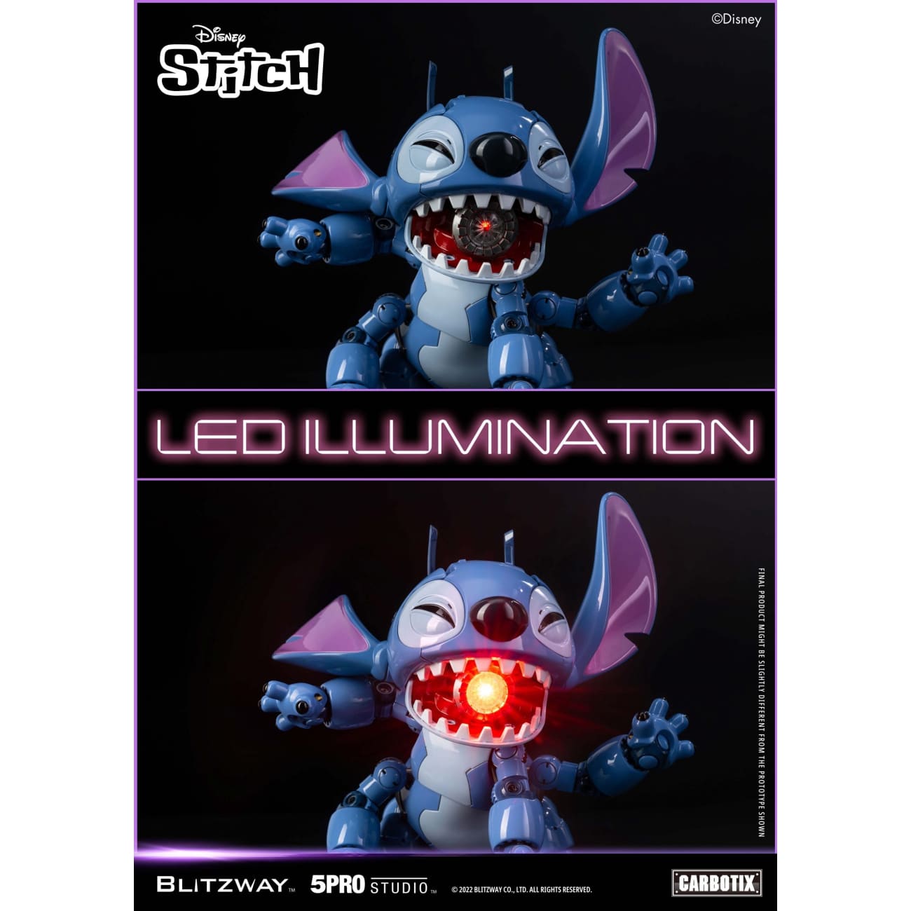 Blitzway X 5 Pro Studio X Carbotix - Mickey Mouse / Donald Duck / Stitch