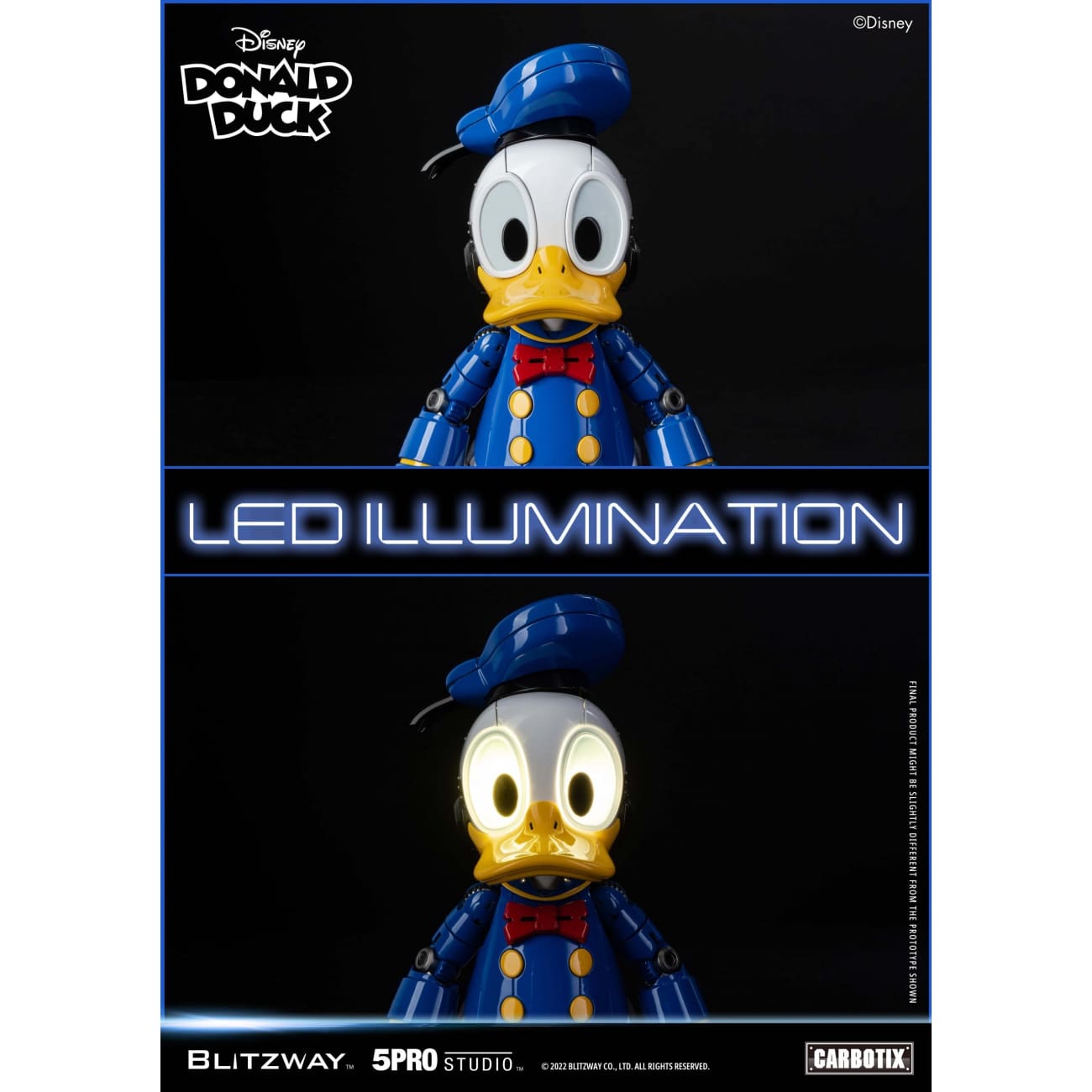 Blitzway X 5 Pro Studio X Carbotix - Mickey Mouse / Donald Duck / Stitch