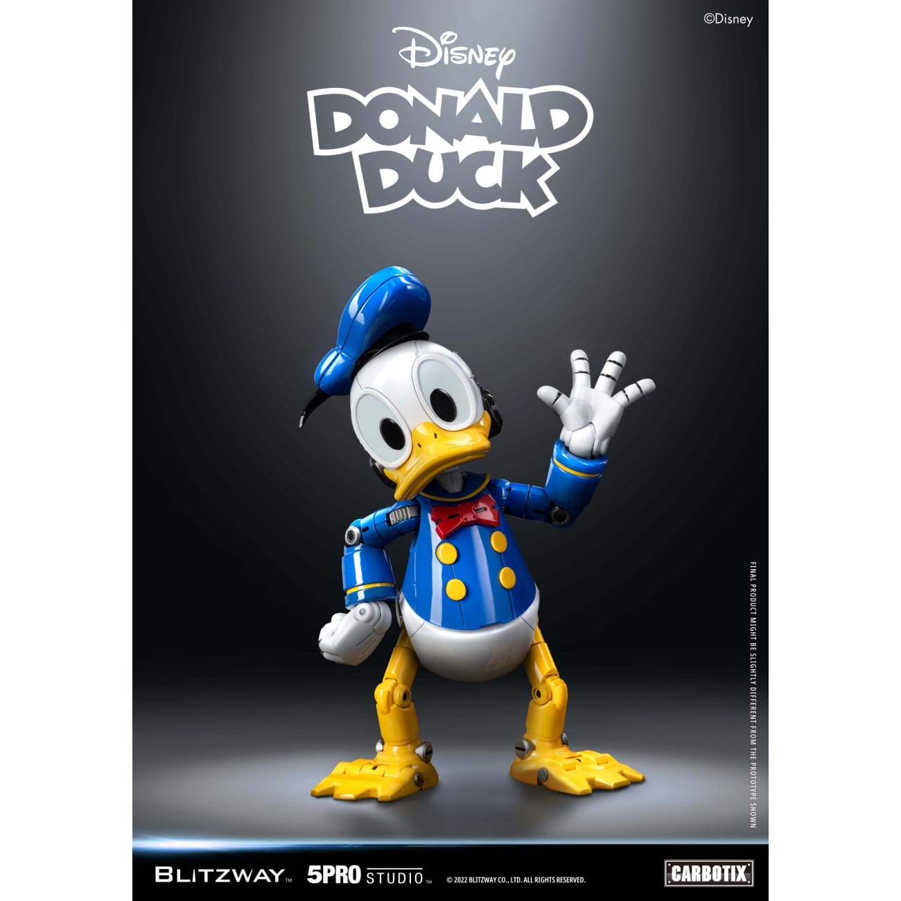Blitzway x 5 Pro Studio x Carbotix - Mickey Mouse / Donald