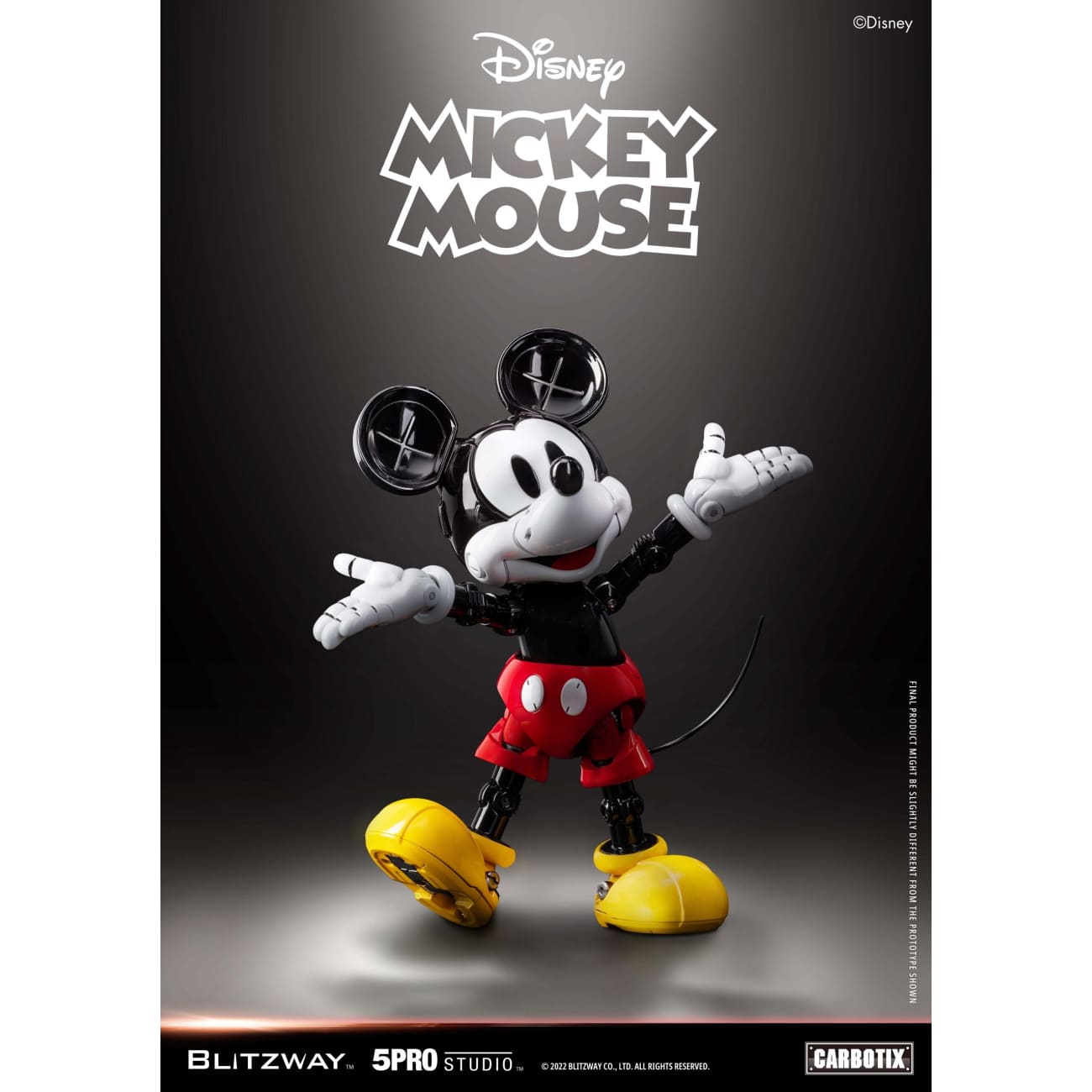 Blitzway X 5 Pro Studio X Carbotix - Mickey Mouse / Donald Duck / Stitch