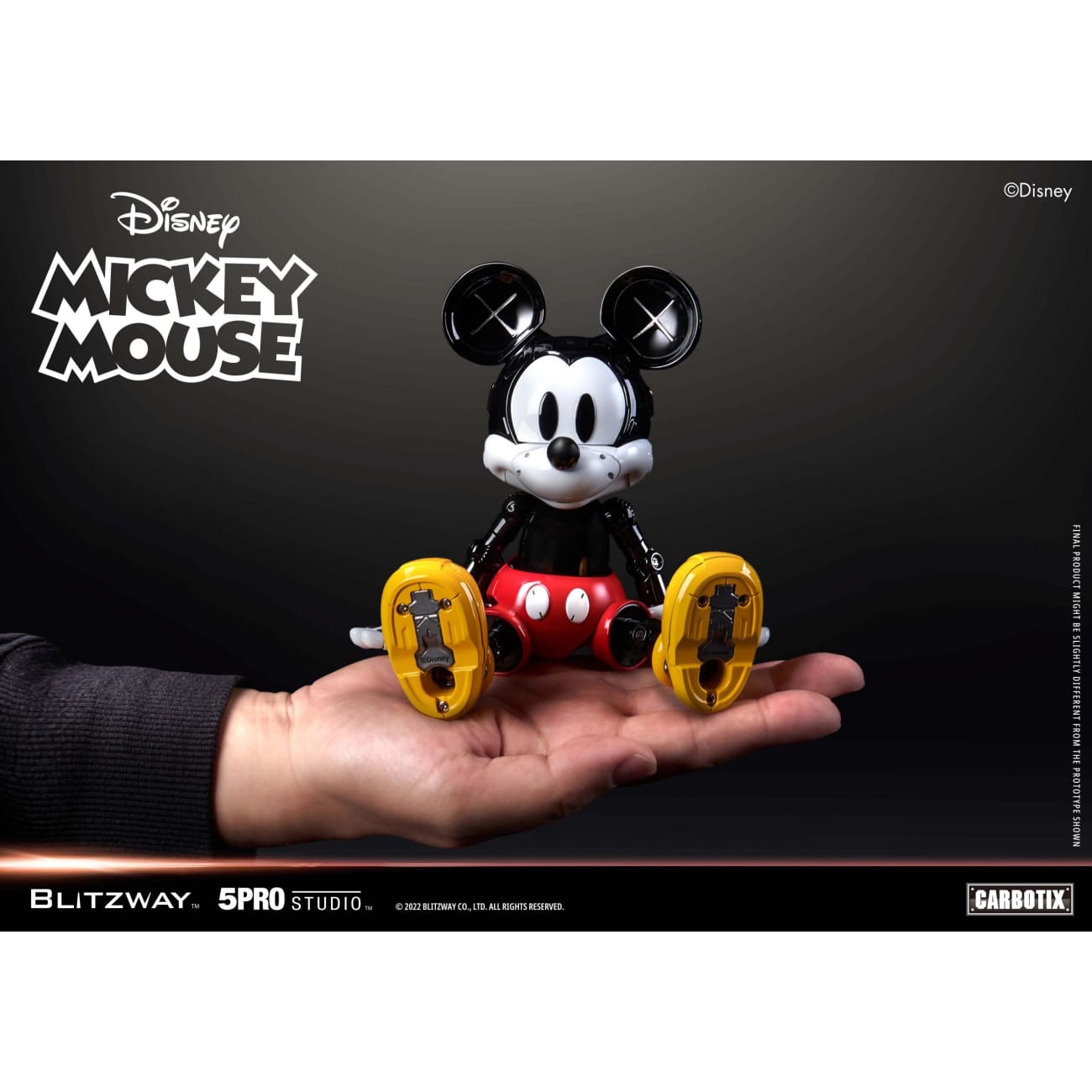 Blitzway X 5 Pro Studio X Carbotix - Mickey Mouse / Donald Duck / Stitch