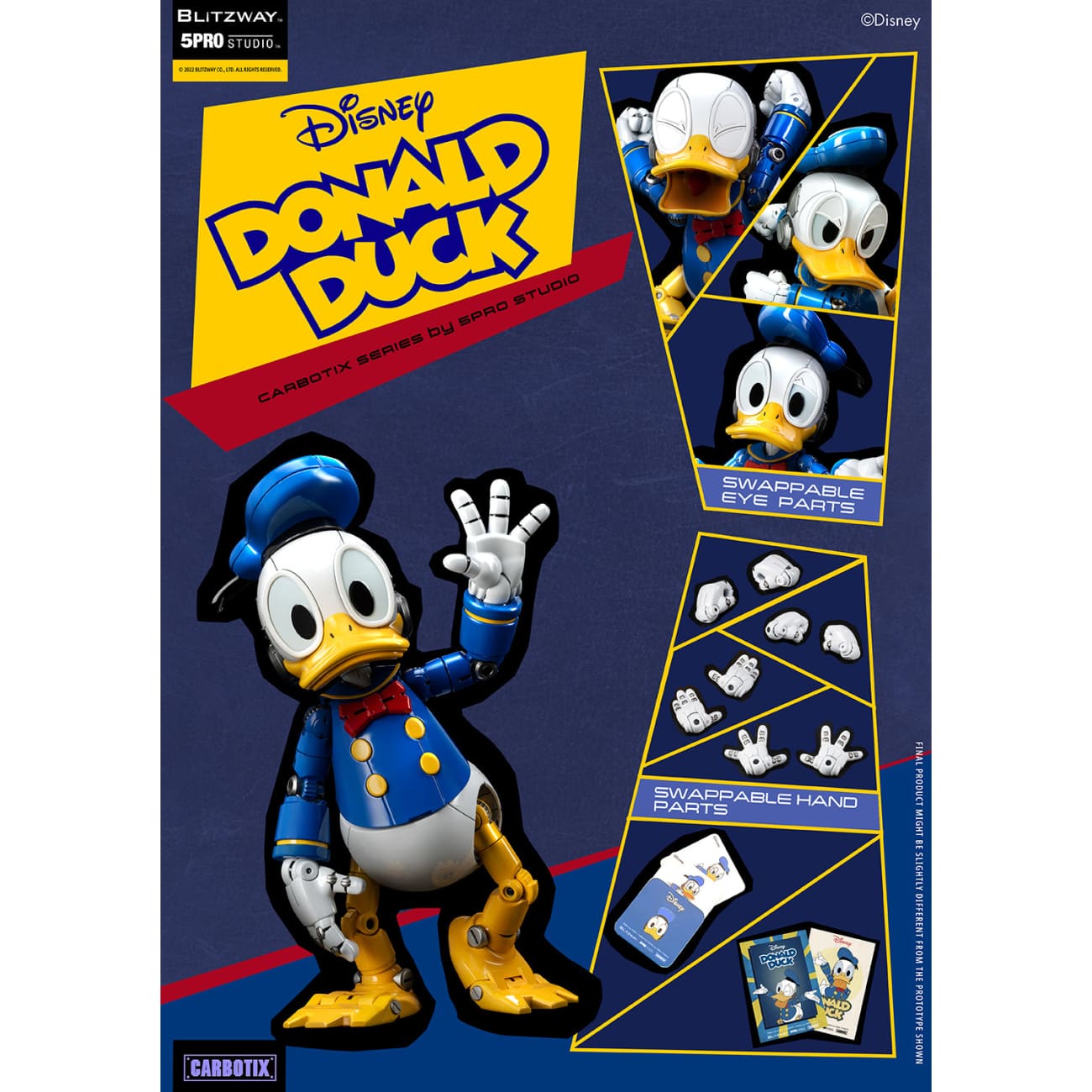 Blitzway X 5 Pro Studio X Carbotix - Mickey Mouse / Donald Duck / Stitch