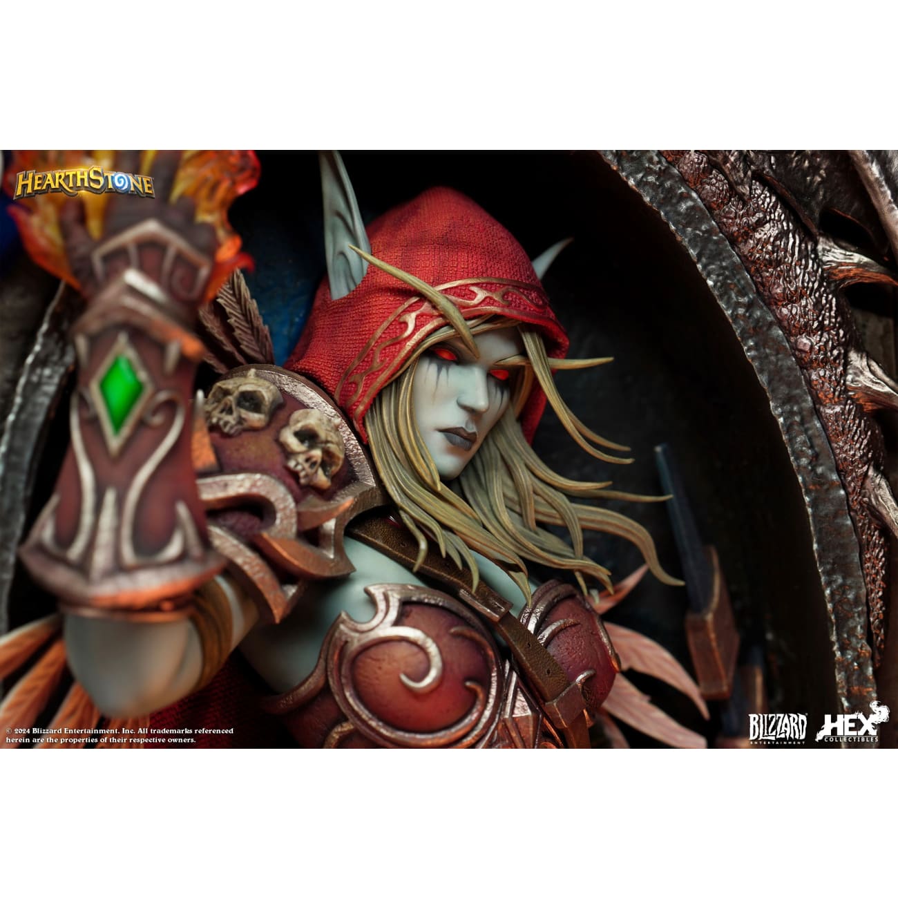 Blizzard Entertainment x HEX Collectibles - Sylvanas Windrunner Card Art Photo Frame