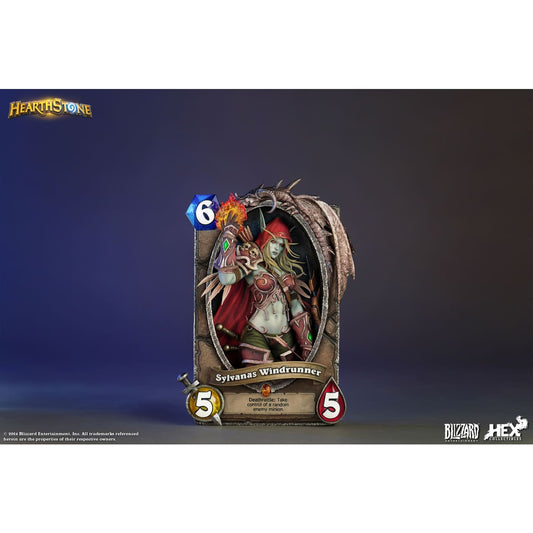 Blizzard Entertainment x HEX Collectibles - Sylvanas Windrunner Card Art Photo Frame