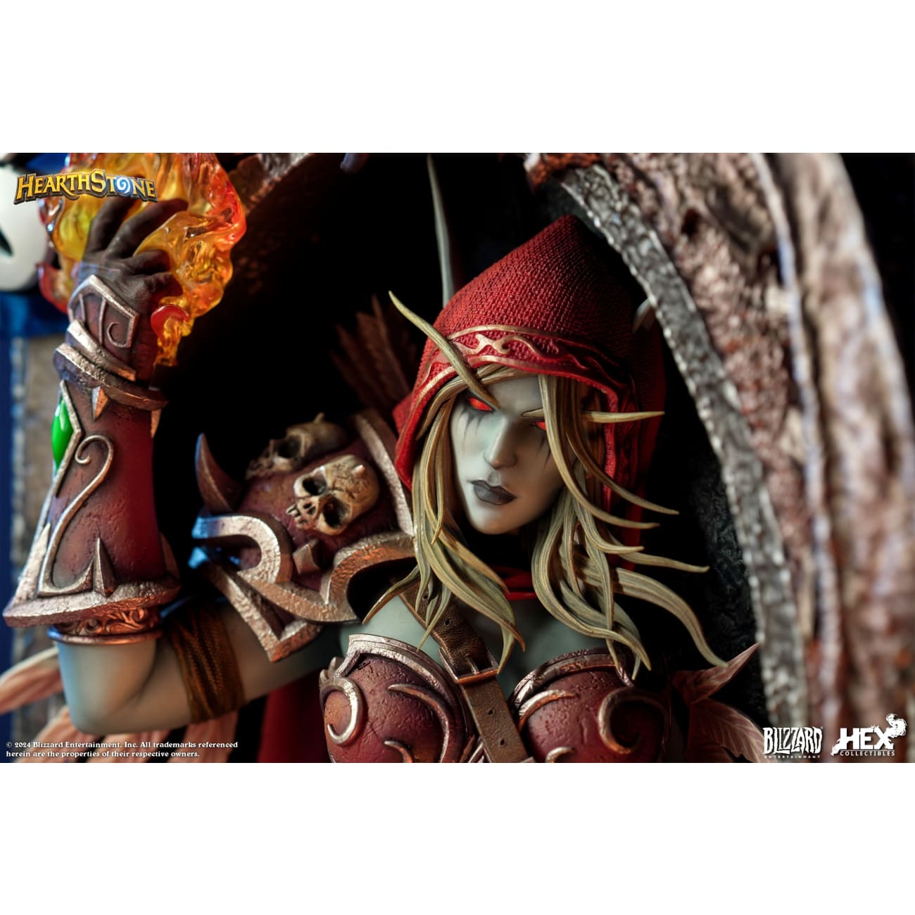 Blizzard Entertainment x HEX Collectibles - Sylvanas Windrunner Card Art Photo Frame