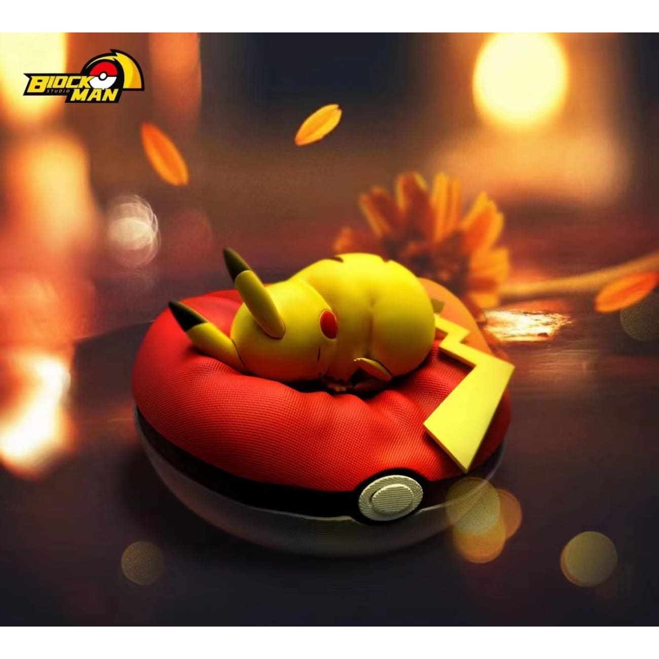Block Man Studio - Good Night Bedtime Pikachu