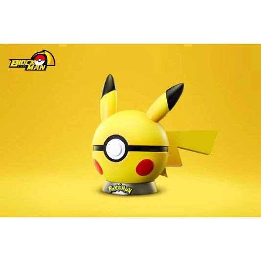 Block Man Studio - Pikachu Poke Ball