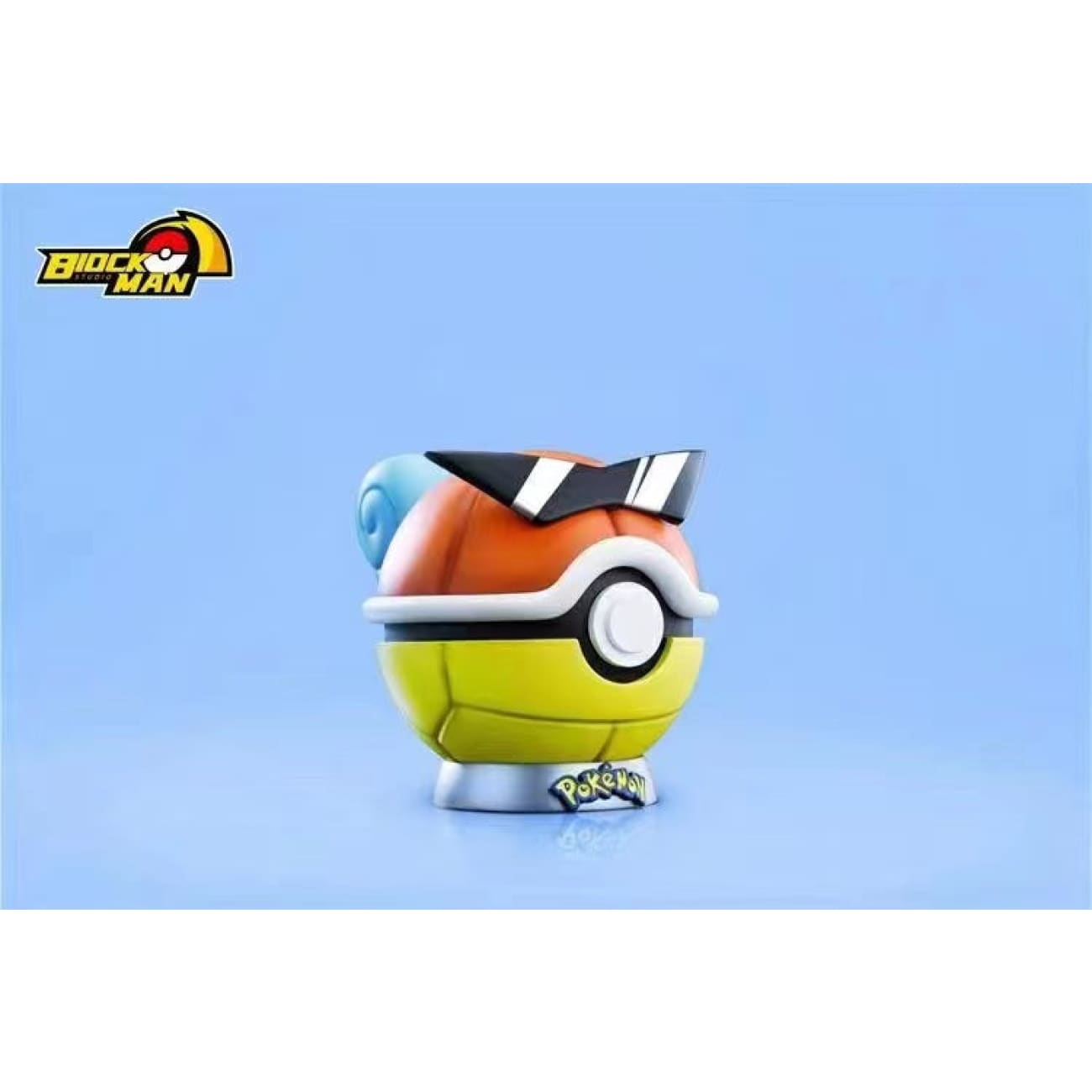 Block Man Studio - Squirtle Poke Ball