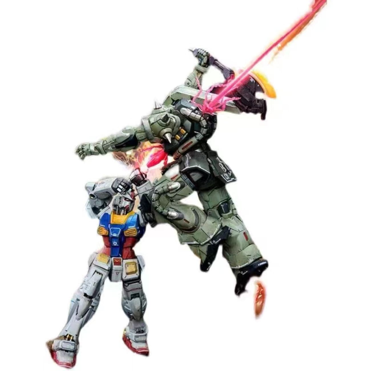 BN Figure DX - RX-78-2 Gundam VS Zaku