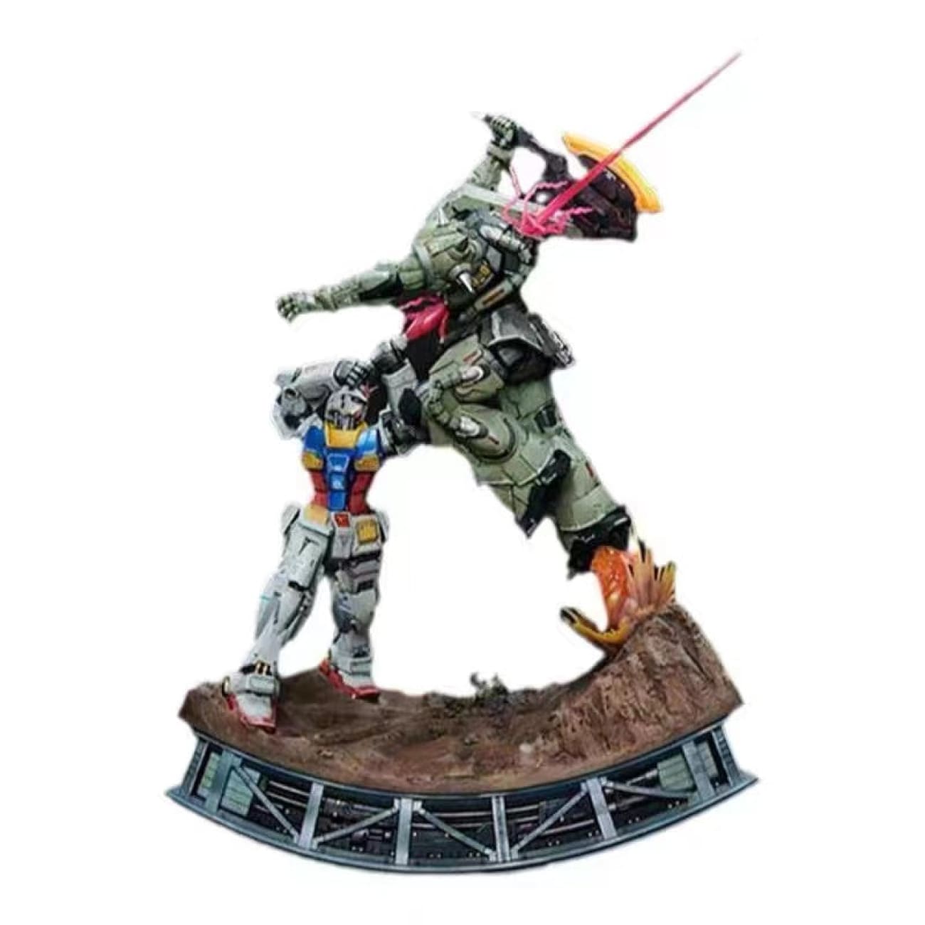 BN Figure DX -  RX-78-2  Gundam VS Zaku