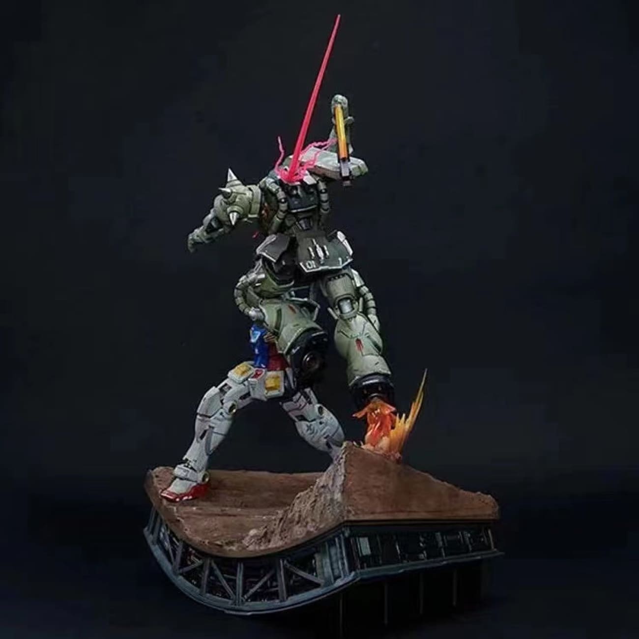 BN Figure DX - RX-78-2 Gundam VS Zaku