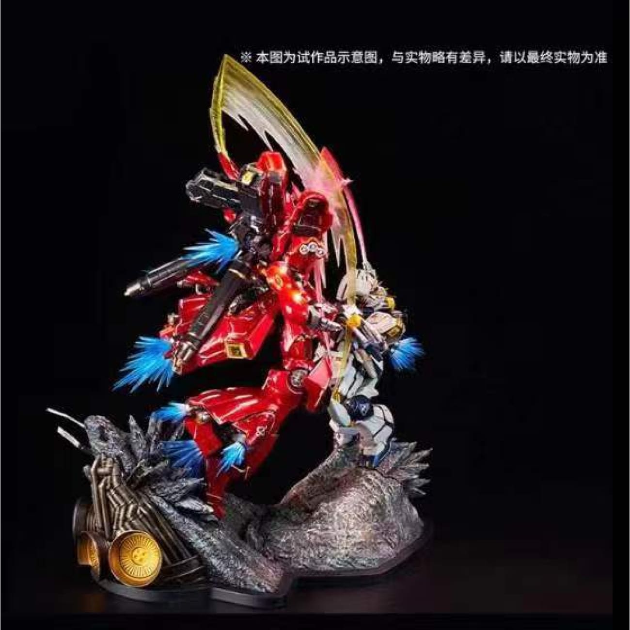 BNFIGURE DX x Bandai Namco - vGundam VS Sazabi