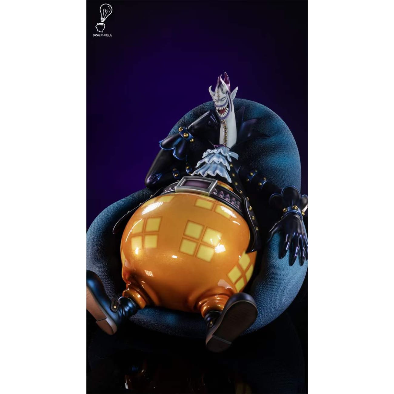 Brain Hole Studio - Sitting Jinbe / Sitting Gecko Moria