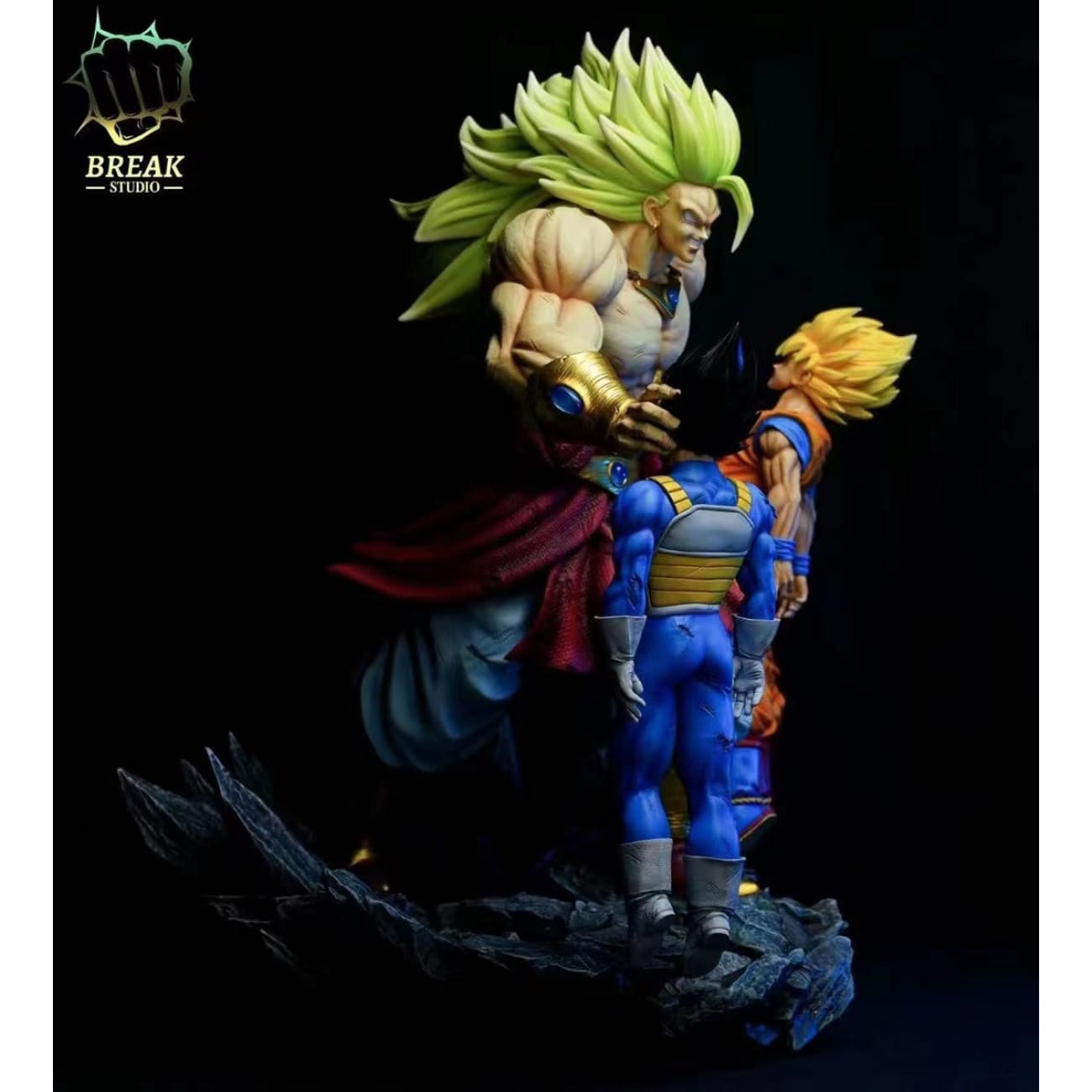 Break Studio - Broly VS Goku & Vegeta