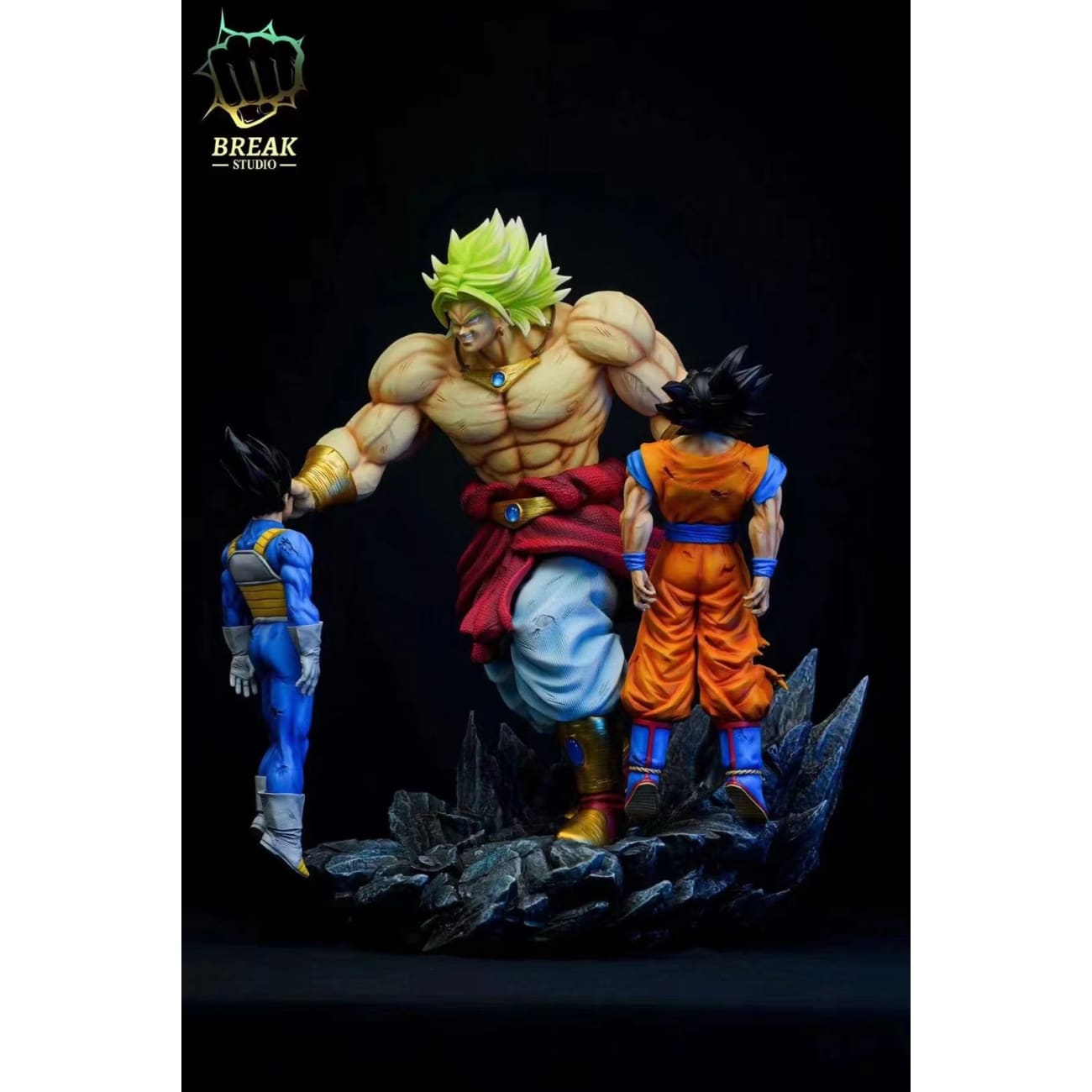 Break Studio - Broly VS Goku & Vegeta
