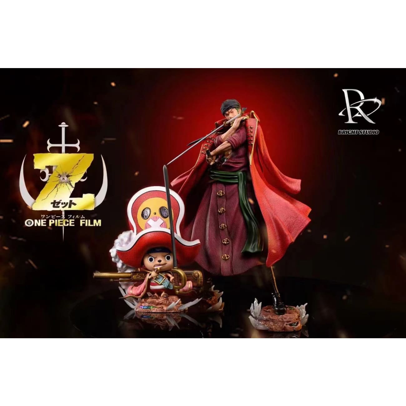 Bright Studio - Roronoa Zoro Blue Dragon Scars: Rushing Water