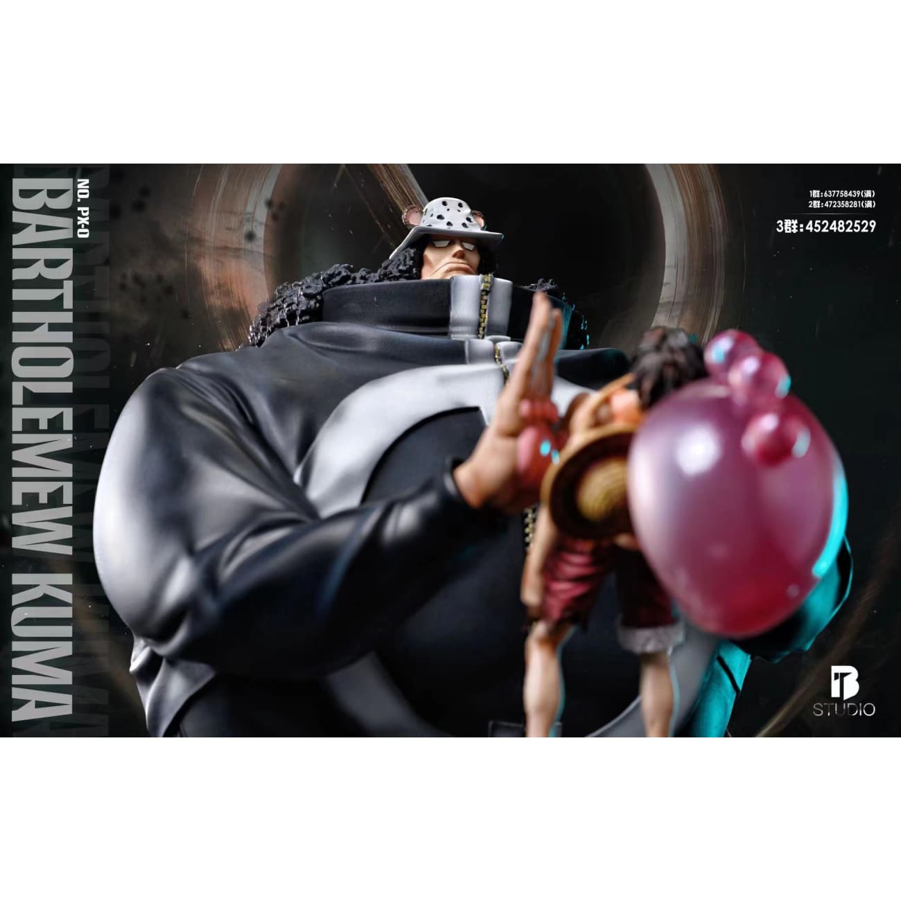BT Studio - Bartholomew Kuma  & Monkey D Luffy [3 Variants]