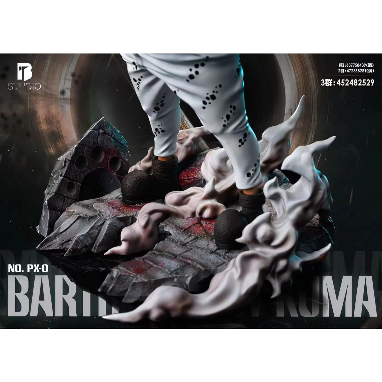 BT Studio - Bartholomew Kuma  & Monkey D Luffy [3 Variants]
