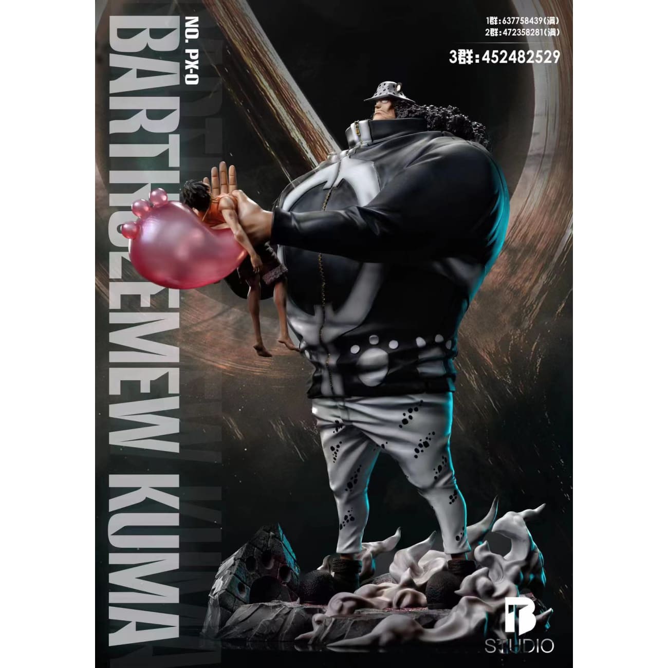 BT Studio - Bartholomew Kuma  & Monkey D Luffy [3 Variants]