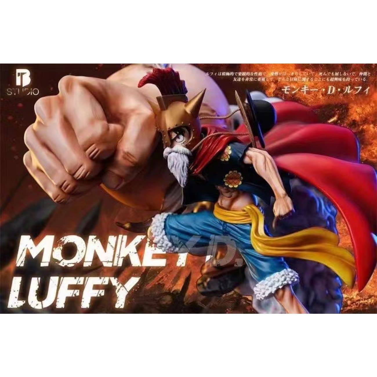 BT Studio - Monkey D Luffy Gear 3 [Flesh Color / Haki Color] [6 Variants]
