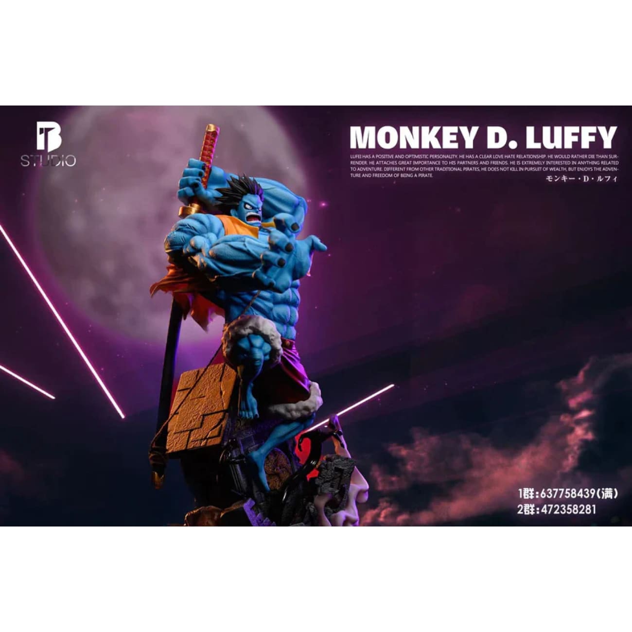 BT Studio - Nightmare Monkey D. Luffy