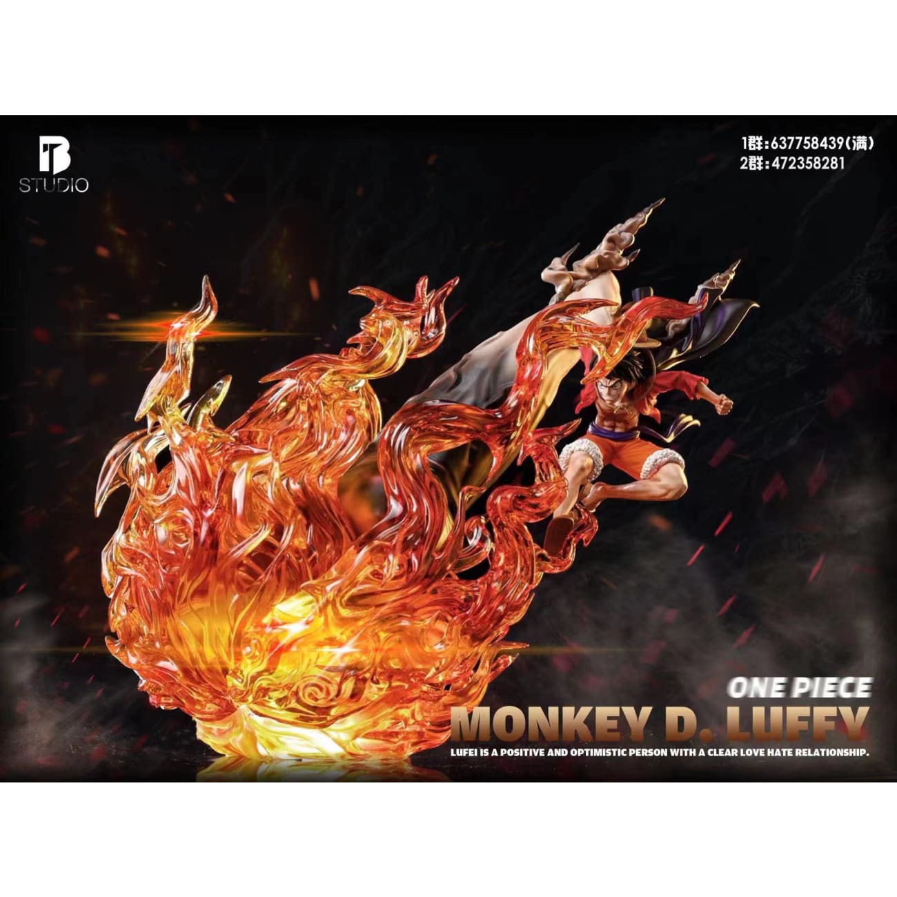 BT Studio - Red Roc Monkey D Luffy