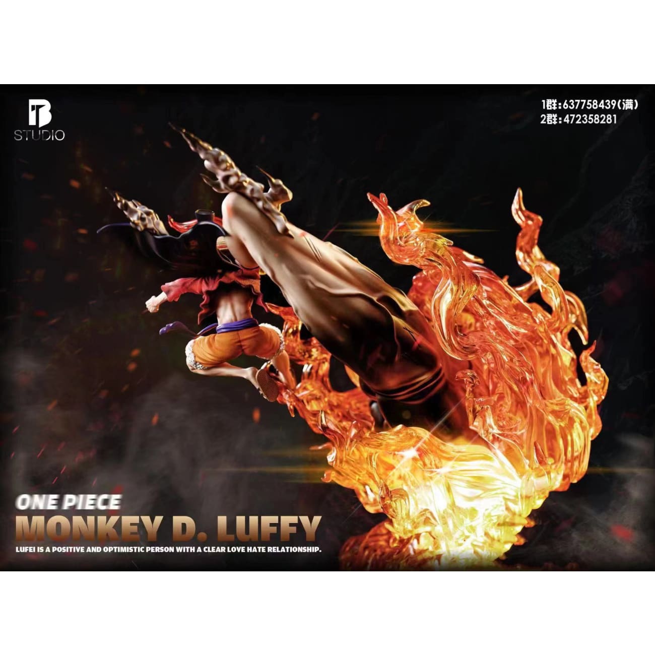 BT Studio - Red Roc Monkey D Luffy