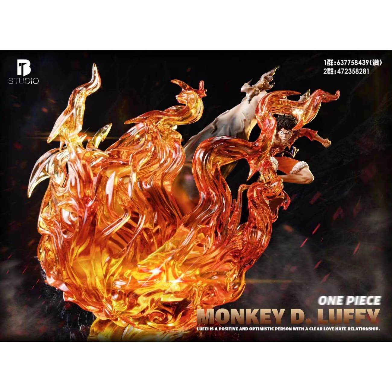 BT Studio - Red Roc Monkey D Luffy