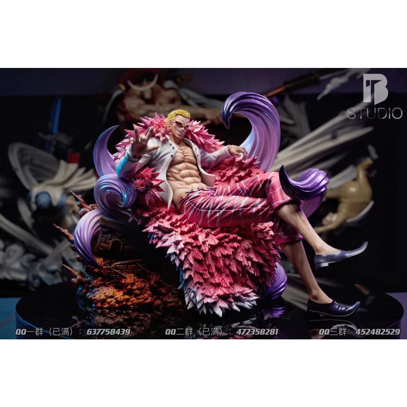 BT Studio - Sitting Donquixote Doflamingo [3 Variants]
