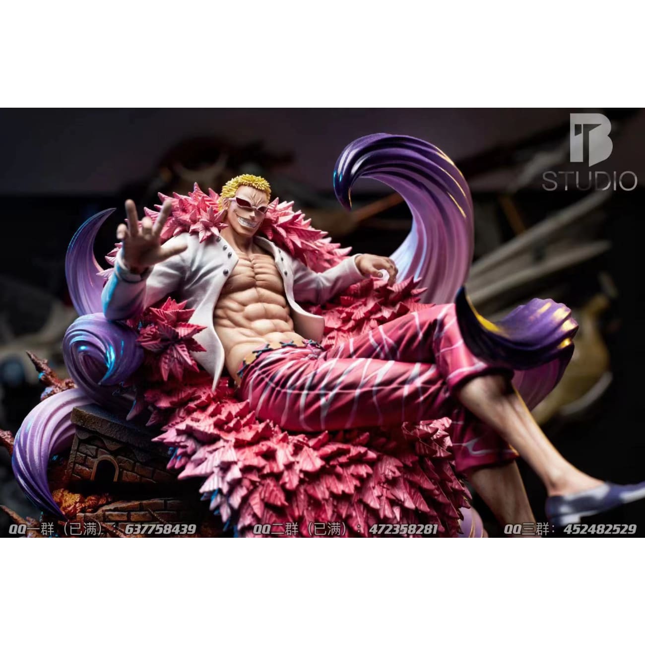 BT Studio - Sitting Donquixote Doflamingo [3 Variants]