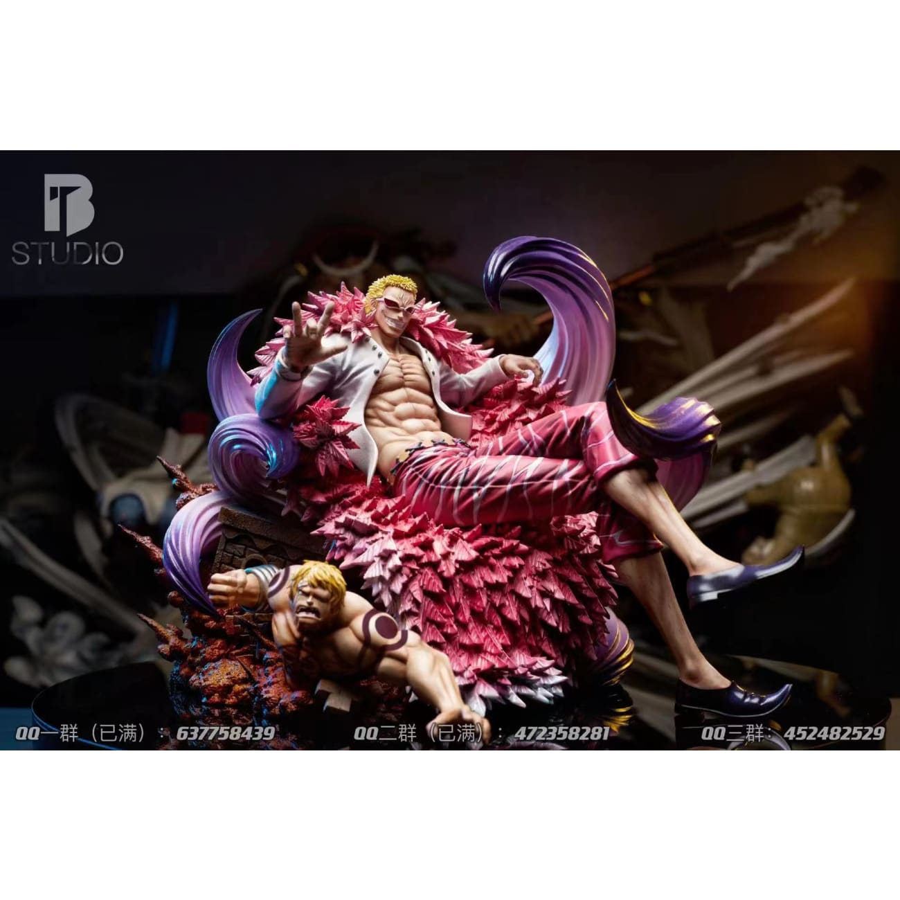 BT Studio - Sitting Donquixote Doflamingo [3 Variants]