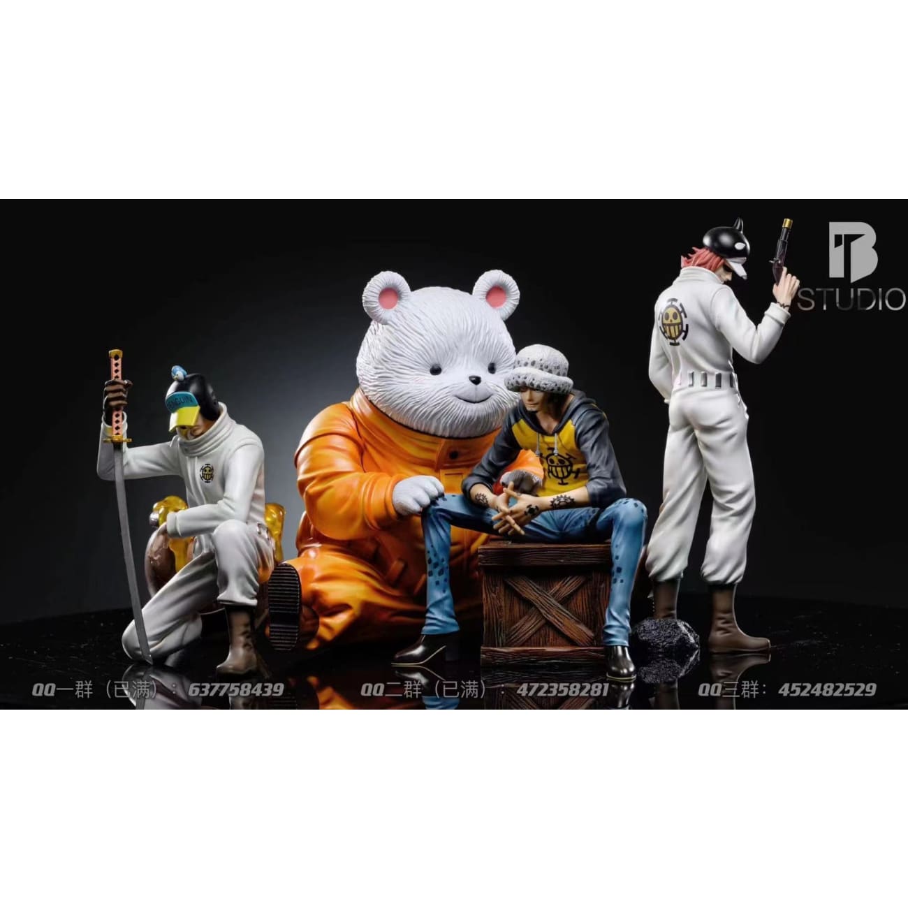 BT Studio - Trafalgar D Water Law & Bepo [4 Variants]