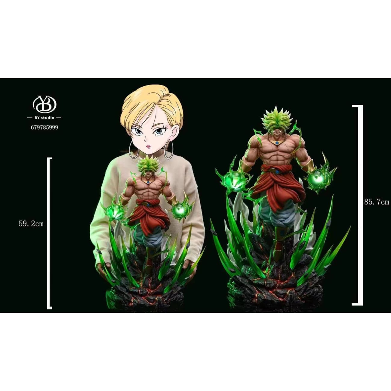 BY studio - Broly [1/6 scale or 1/4 scale]