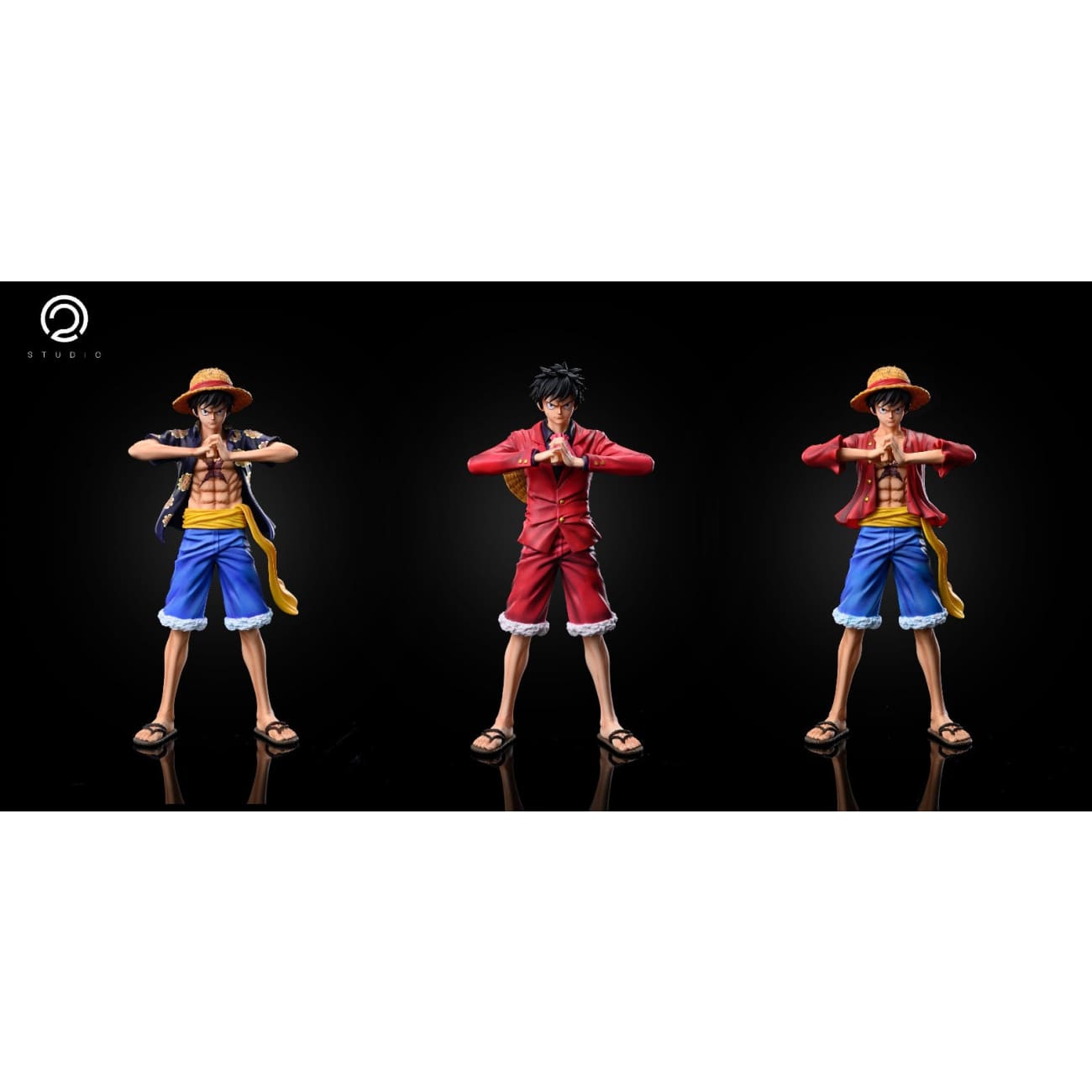 C2 Studio - Serious Face Monkey D. Luffy [3 Variants]