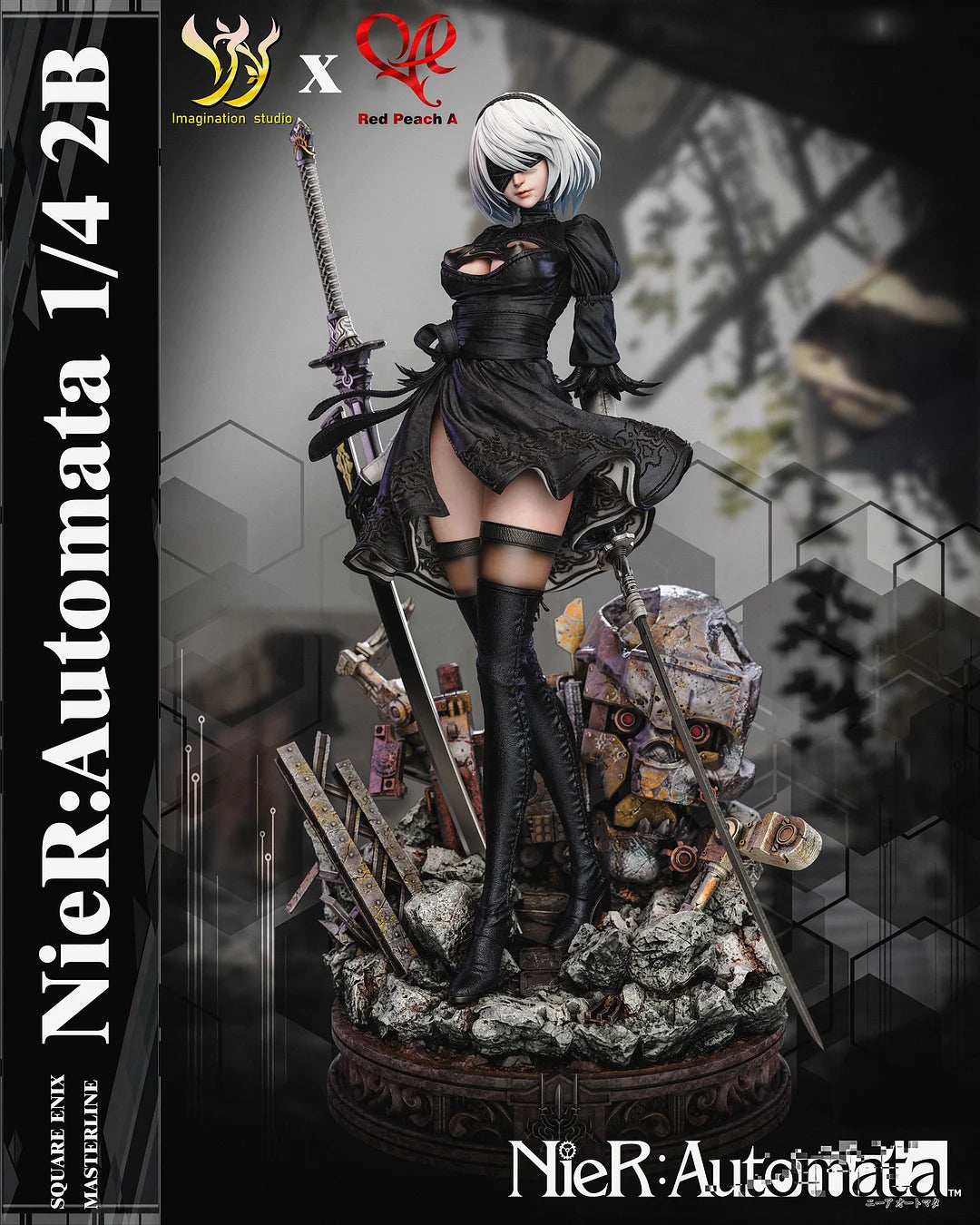 Imagination Studio / YY Studio x Red Peach A Studio - YoRHa No.2 Type B / 2B [3 Variants]