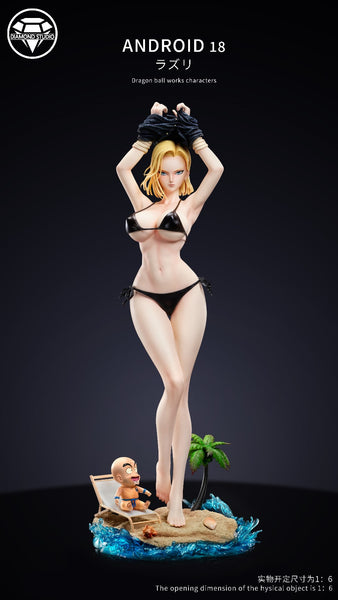 Diamond Studio - Beach Android 18 [Cast Off]