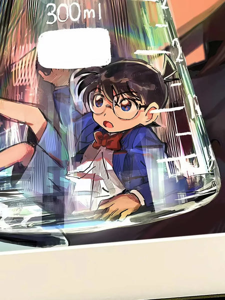 Xing Kong Studio - Laboratory Ai Haibara & Conan Edogawa Poster Frame