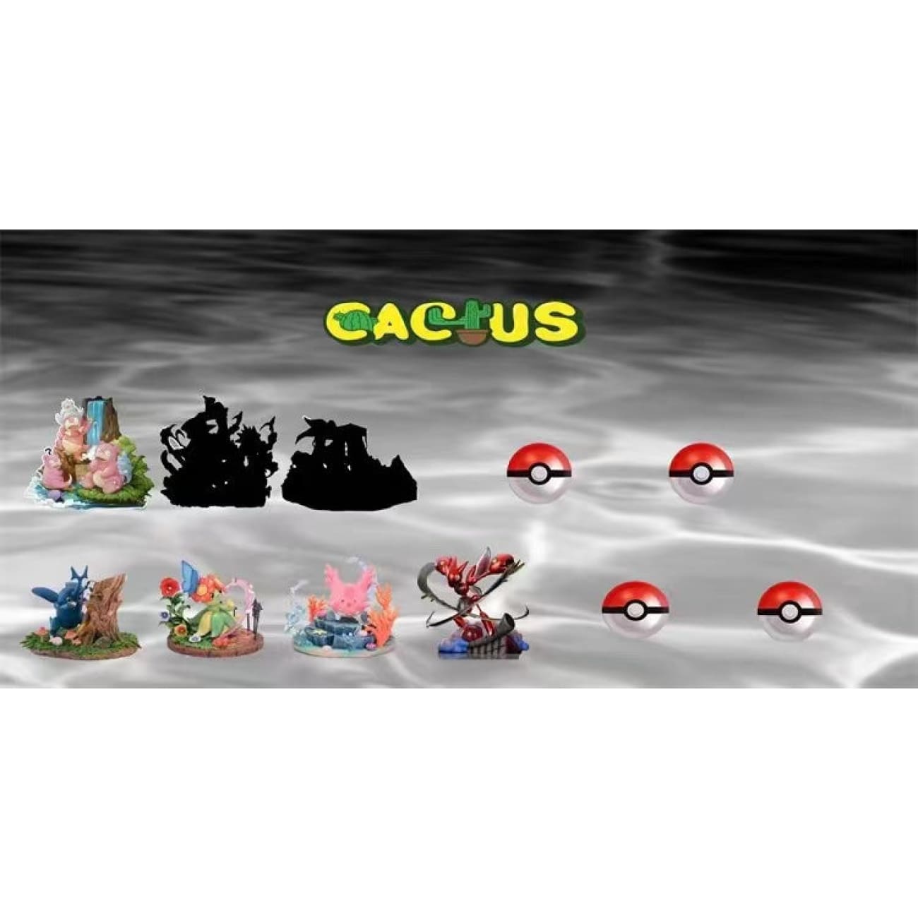 Cactus Studio - Evolution of Slowking [2 Variants]