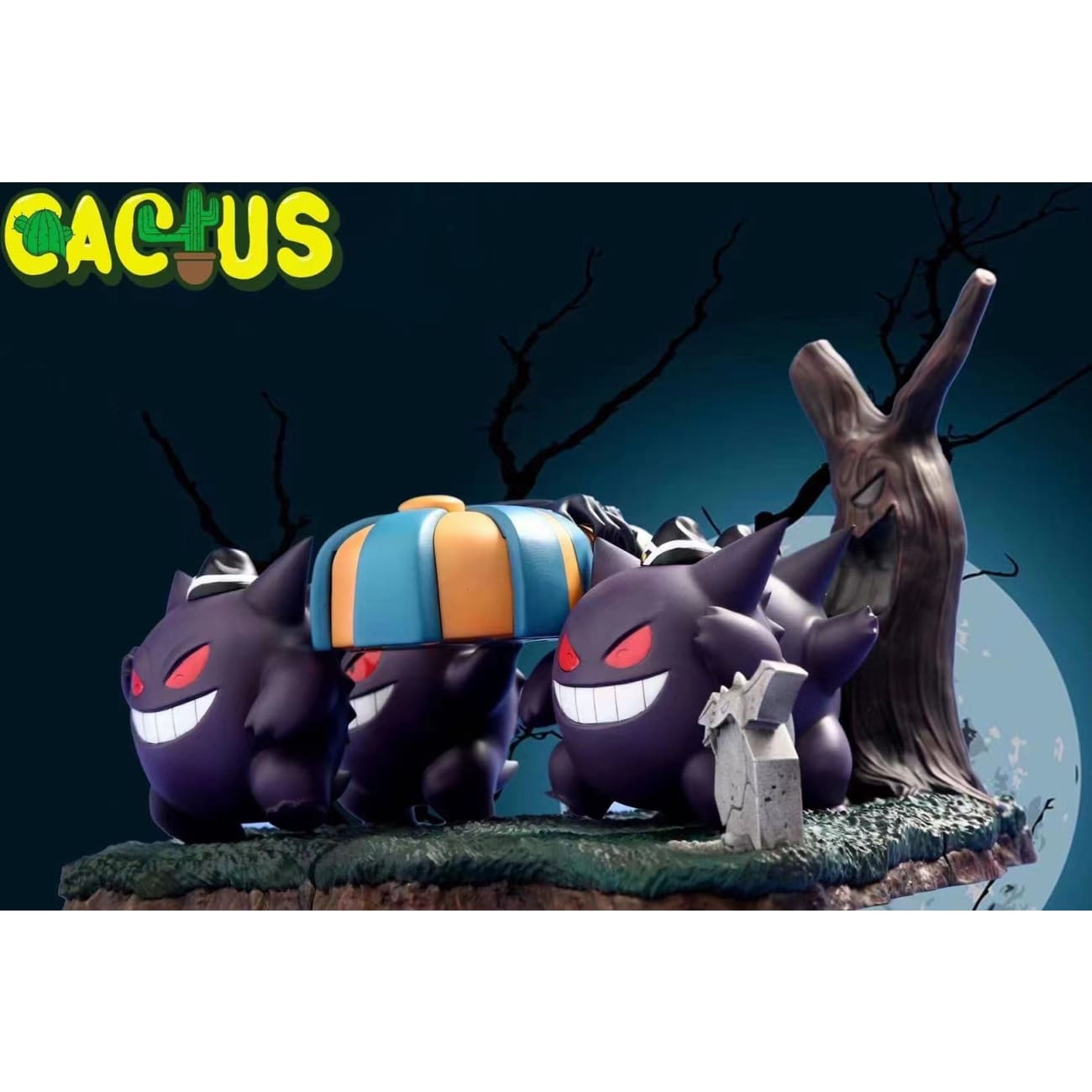 Cactus Studio - Gengar and Cofagrigus