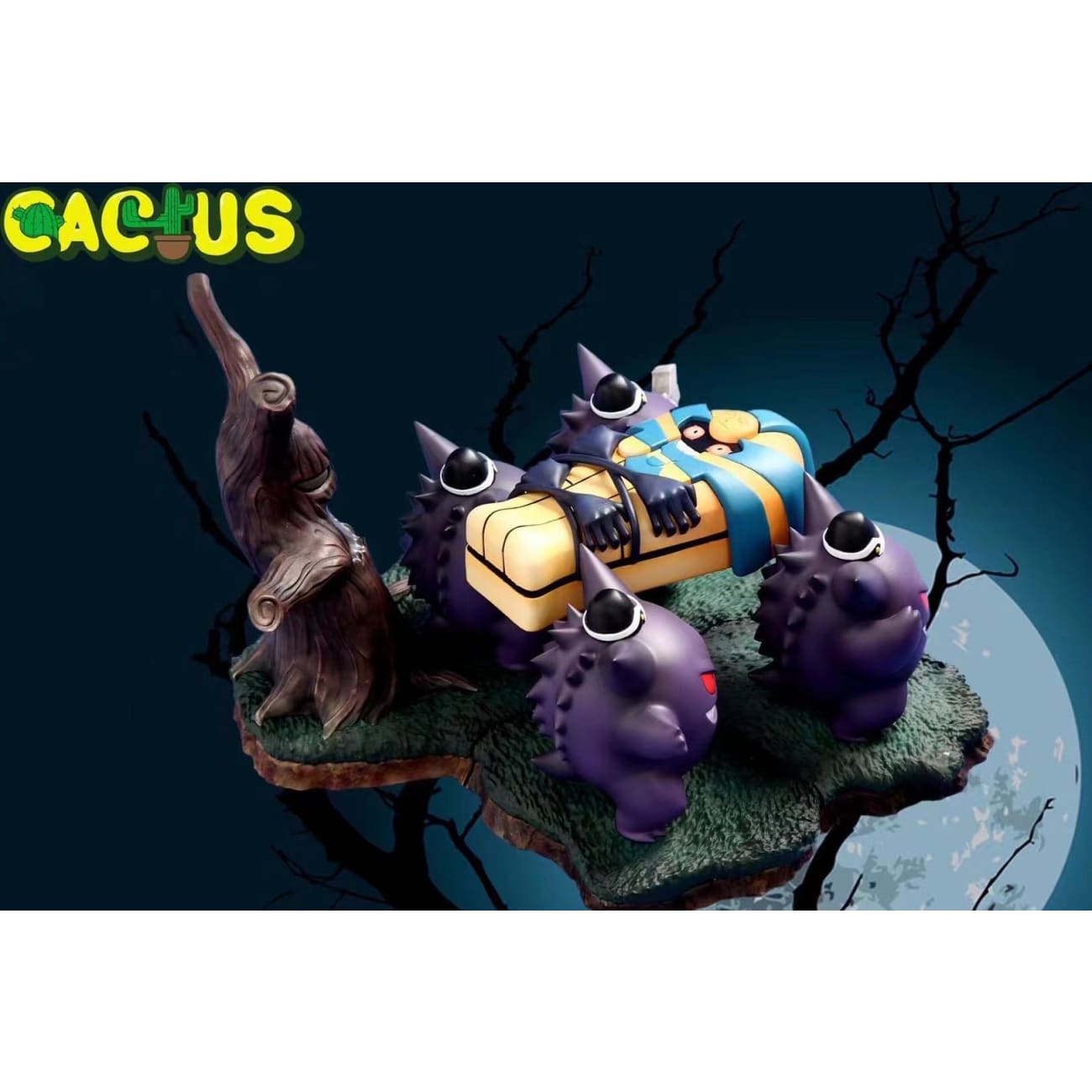 Cactus Studio - Gengar and Cofagrigus