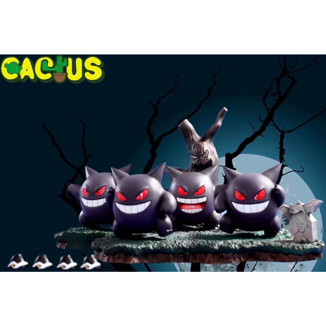 Cactus Studio - Gengar and Cofagrigus