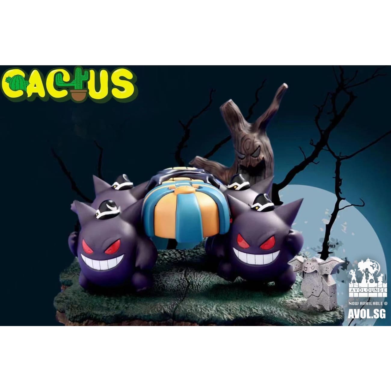 Cactus Studio - Gengar and Cofagrigus