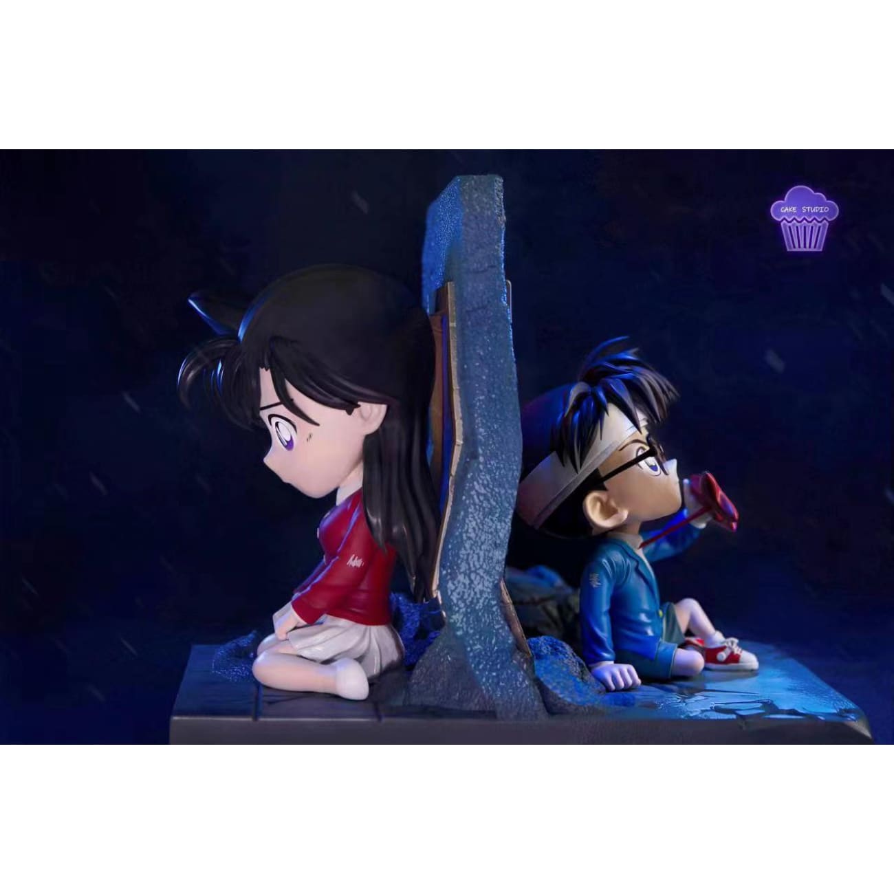Cake Studio - Conan Edogawai & Ran Mori