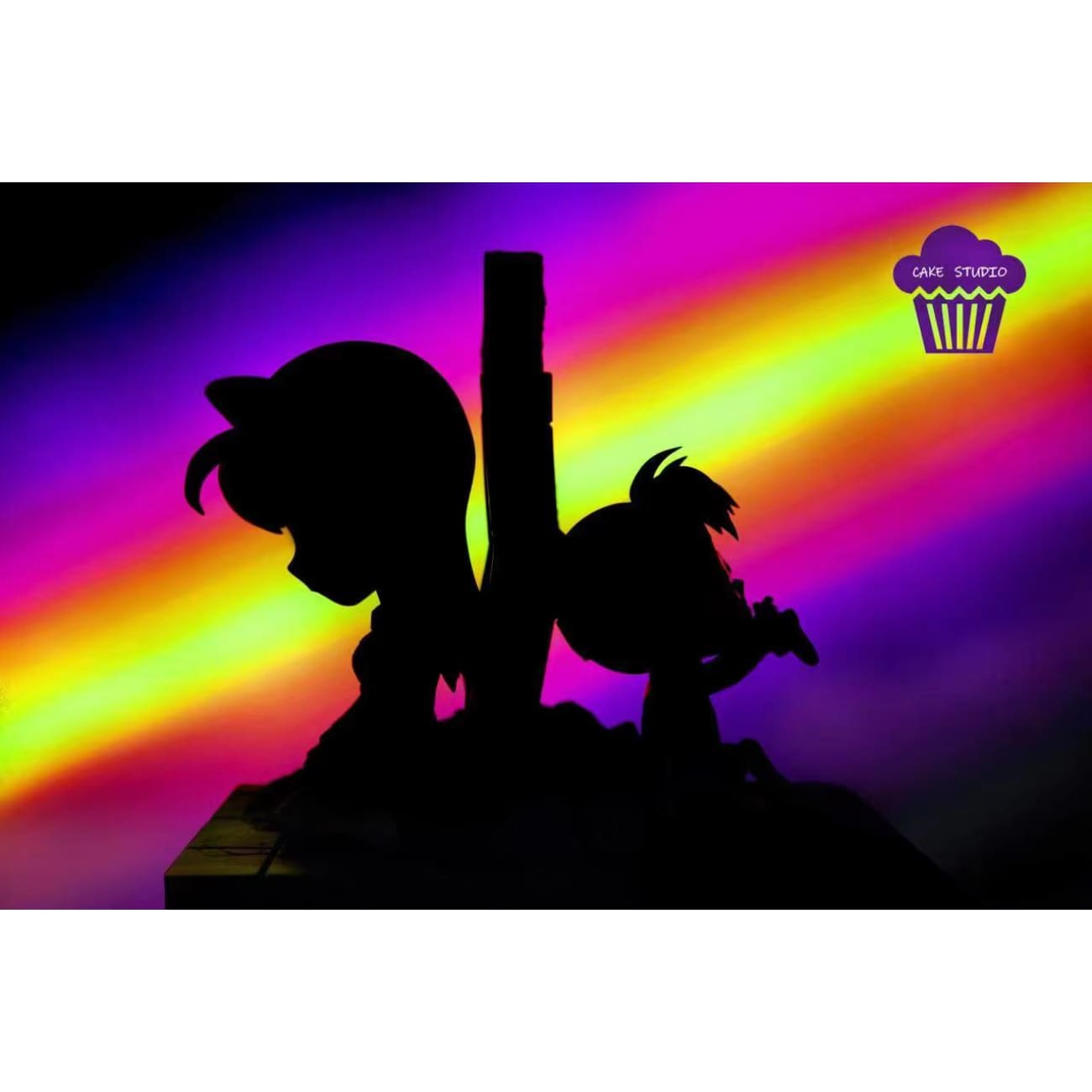 Cake Studio - Conan Edogawai & Ran Mori