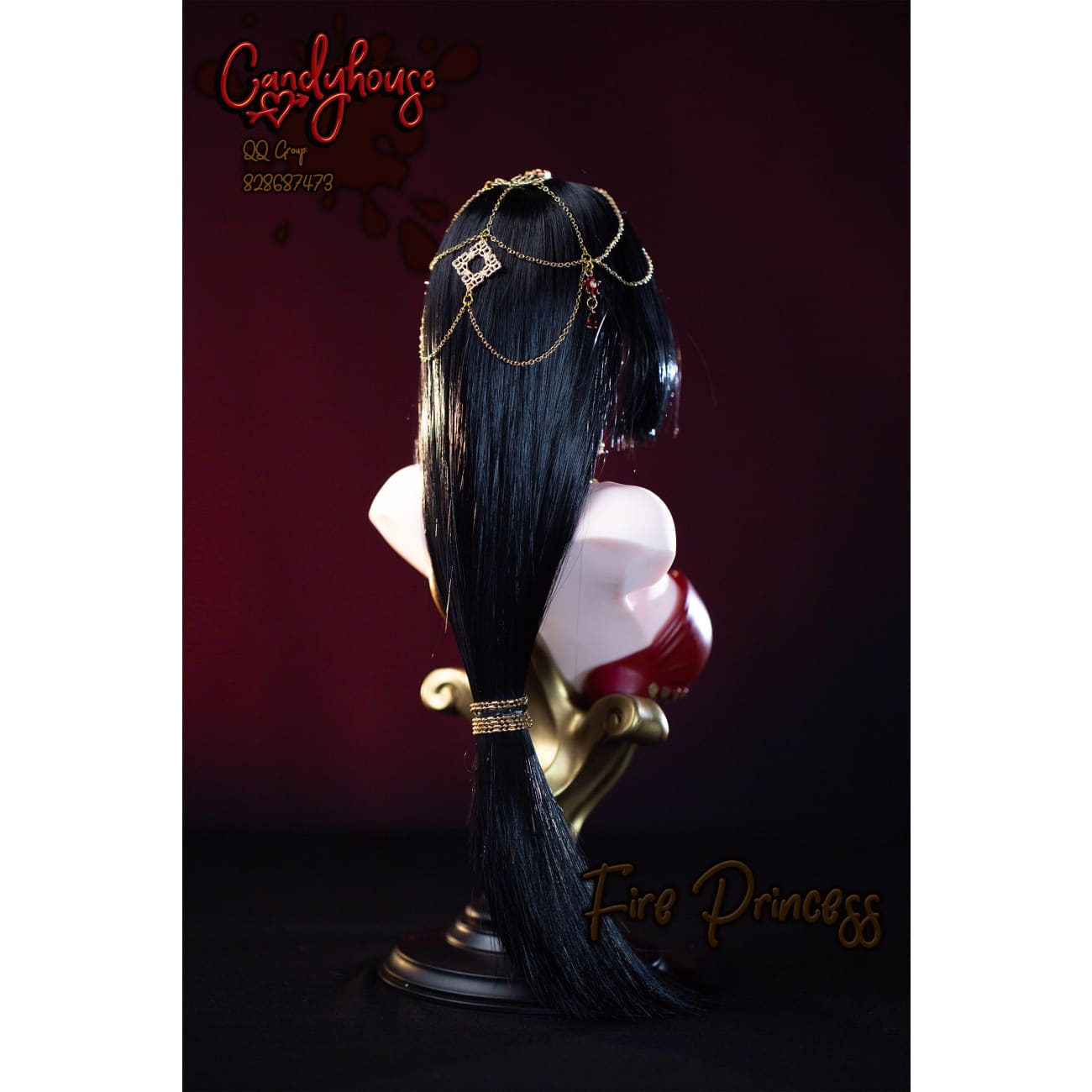 Candy House Studio - Fire Princess Bust [Cast Off]
