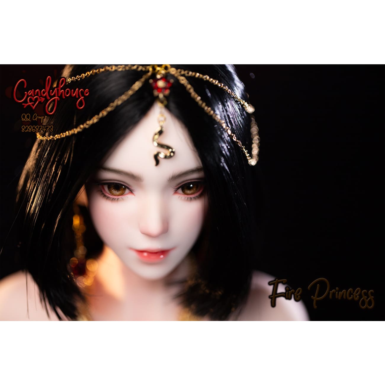 Candy House Studio - Fire Princess Bust [Cast Off]
