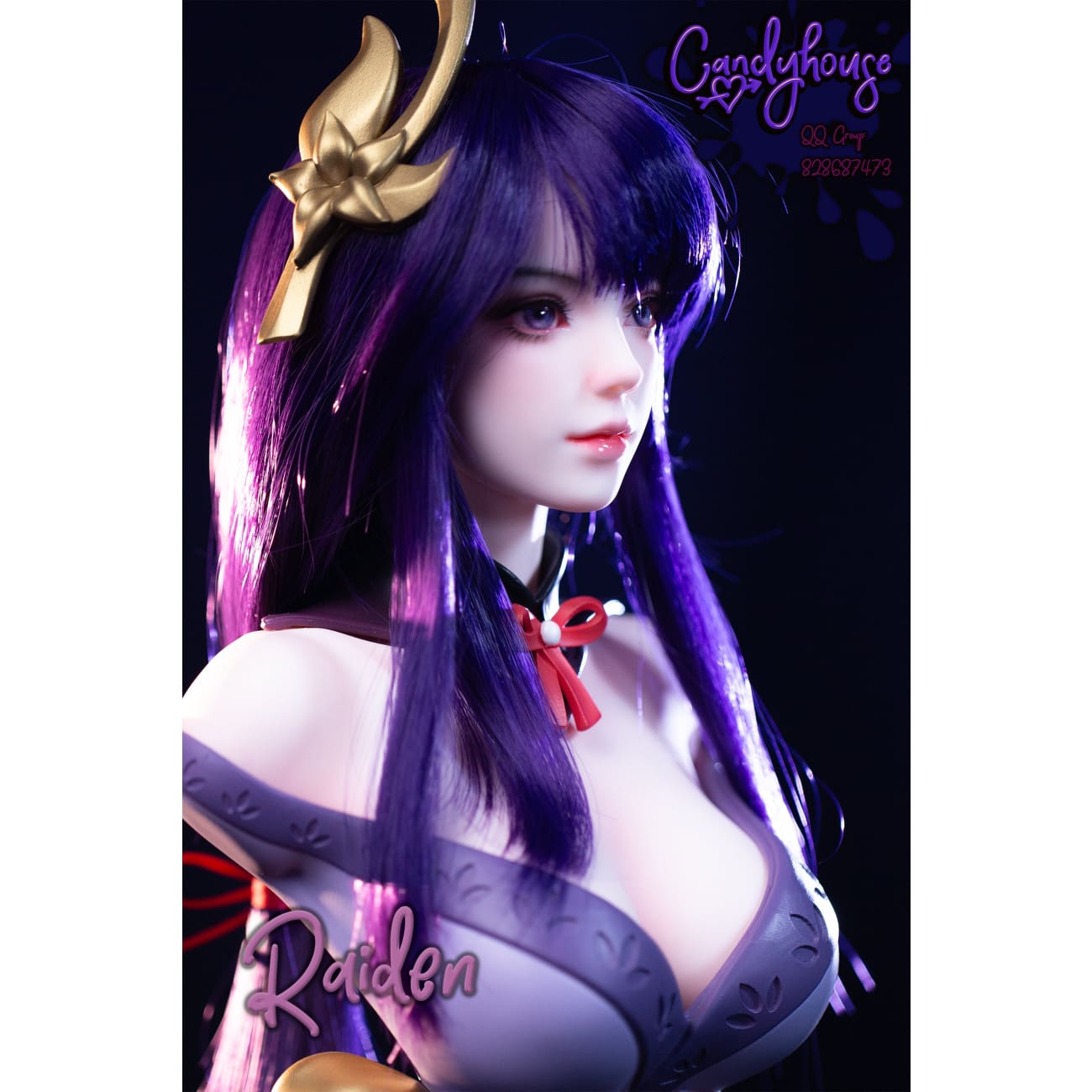 Candy House Studio - Raiden Shogun Bust [Cast Off]