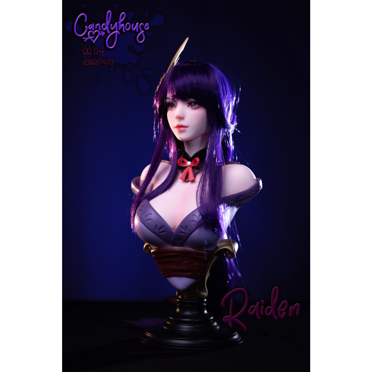 Candy House Studio - Raiden Shogun Bust [Cast Off]